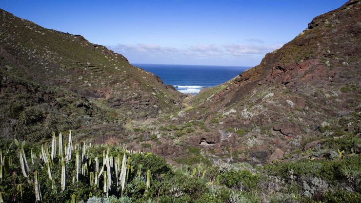 Wanderung von Afur zur Playa de Tamadite