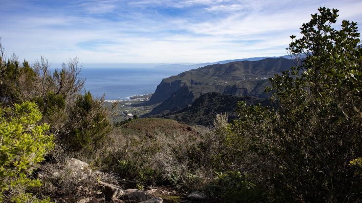 Blick auf die faszinierende Küstenlandschaft Teneriffas